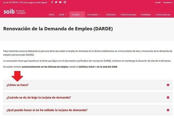 Sellar paro en Islas Baleares por internet 2 renovar el paro en islas baleares online